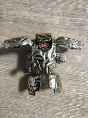 Vintage 1985 Bandai Gobots Rock Lords Nuggit Transformer Action Figure